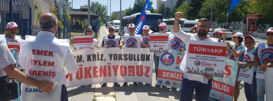 TOPLU SÖZLEŞME TALEPLERİMİZ İÇİN ANKARA'DAYIZ-01.08.2023
