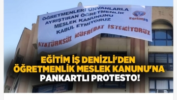 ÖĞRETMENLİK MESLEĞİNİ, CUMHURİYETİN GELECEĞİNİ SAVUNDUK YILMAYACAĞIZ! - 18.07.2024