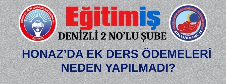 HONAZ’DA EK DERS ÖDEMELERİ NEDEN YAPILMADI ? 10.06.2025
