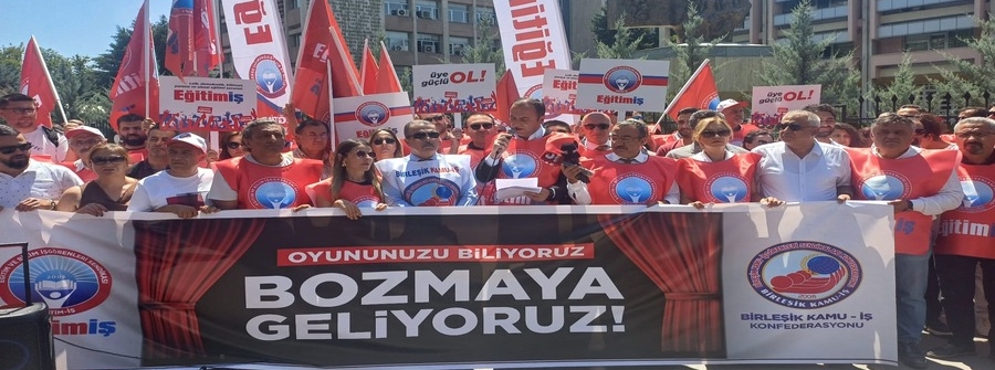 EĞİTİM EMEKÇİLERİNİN HAKLARI İÇİN MEB ÖNÜNDEYDİK!-08/07/2025